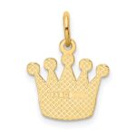 10k Kings Crown Charm - Image 4