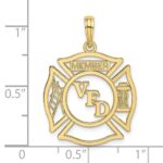 10k VFD Member Shield Charm - Image 3