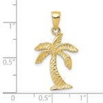 10k Palm Tree Pendant - Image 3