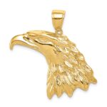 10K Eagle Head Pendant