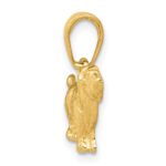 10K Cocker Spaniel Dog Pendant - Image 2