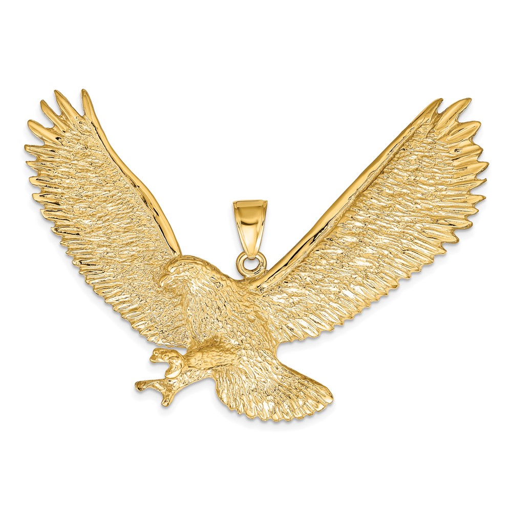 10K4852.jpg 10k Eagle Pendant - Image 1