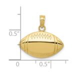 10k Football Pendant - Image 4