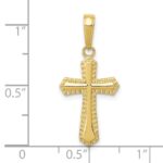 10k Cross Pendant - Image 4