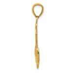 10K Polished Anchor with Textured Rope - Image 2