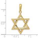 10K Star of David Pendant - Image 3