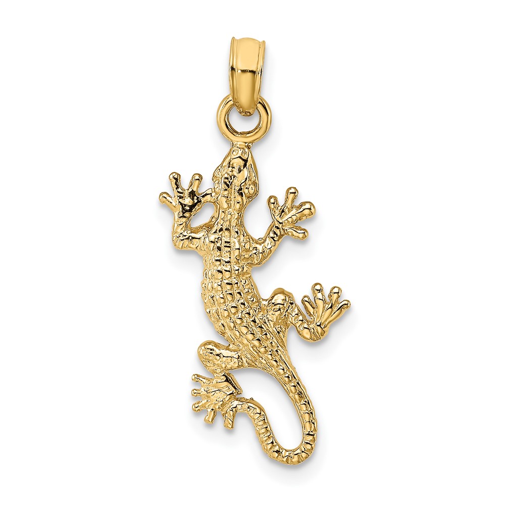 10K6461.jpg 10k Lizard Charm - Image 1