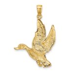 10K Flying Mallard Duck Charm - Image 4