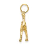 10K 3-D Horse Charm - Image 2