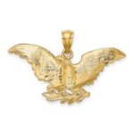 10K Eagle W/ Wings Spread Charm - Image 4