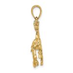 10K 3-D Horse Trotting Charm - Image 2