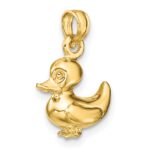 10K 3-D Duckling Charm - Image 5