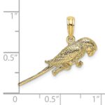10K 3-D Parrot Charm - Image 3