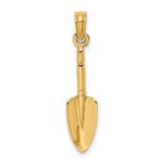 10K 3-D  Trowel Garden Tool Charm