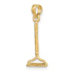 10K 3-D Landscape Rake Garden Tool Charm - Image 5