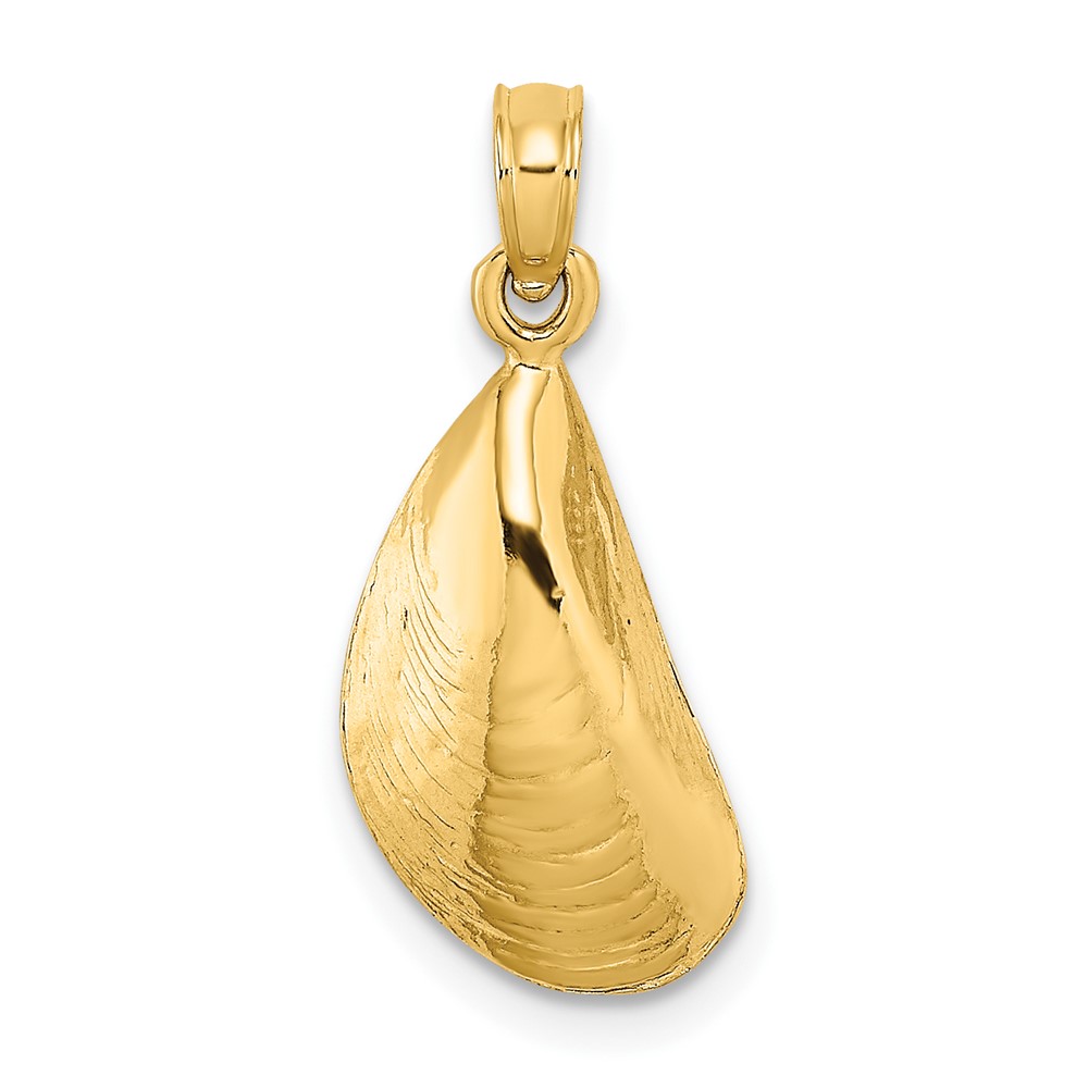 10K7451.jpg 10K 2-D Polished Mussel Shell Charm - Image 1