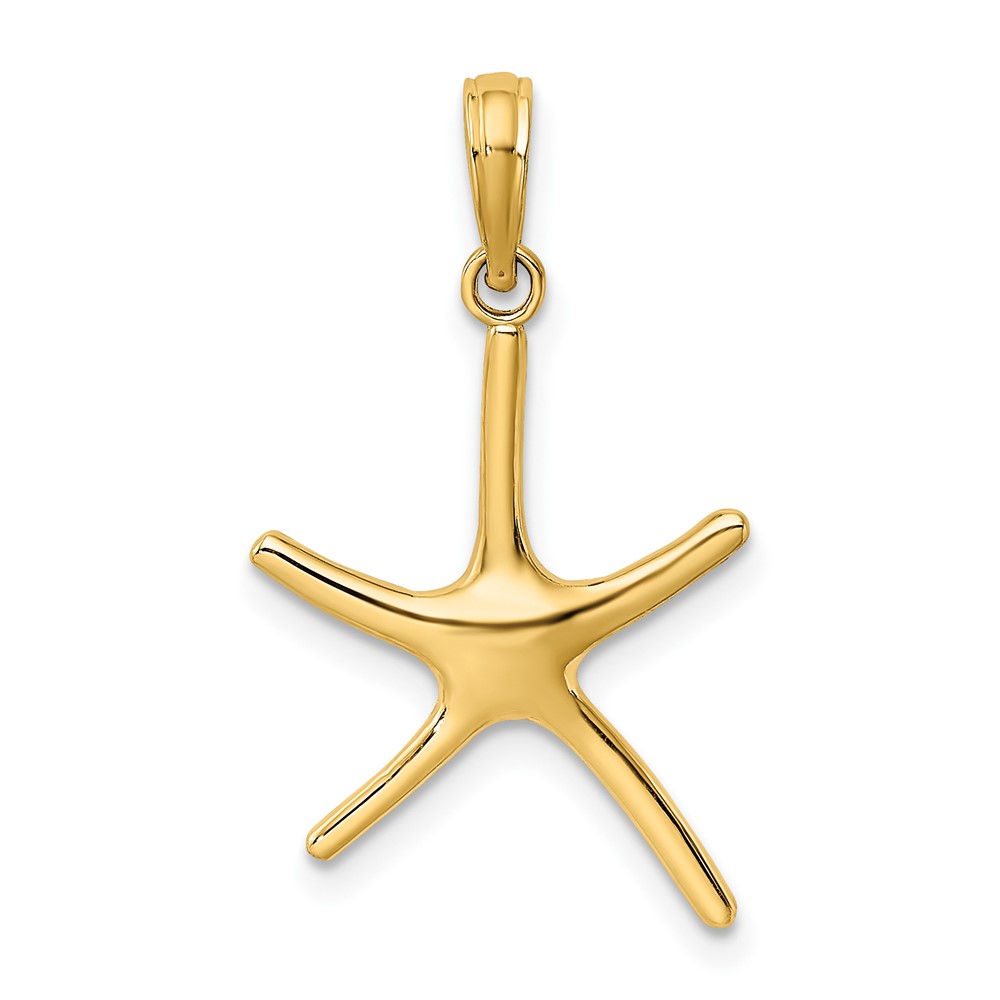 10K7671.jpg 10k Dancing Starfish Charm - Image 1