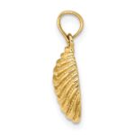10K Clam Shell Charm - Image 2