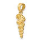 10K 3-D Mini Common Wentletrap Shell Charm - Image 5
