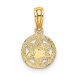 10K Engraved Star Of David Charm - Image 4