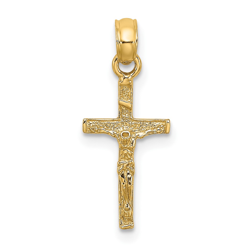 10K8500.jpg 10K Mini Crucifix Charm - Image 1