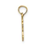 10K AQUARIUS Zodiac Charm - Image 2