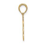 10K LEO Zodiac Charm - Image 2