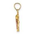 10K Two-Tone Communion Cup w/ Cross Charm - Image 2