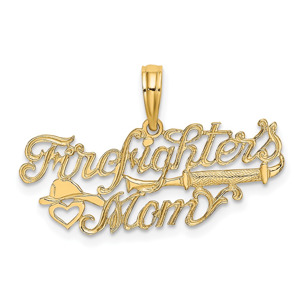 10K919.jpg 10k FIREFIGHTER'S MOM Charm - Image 1