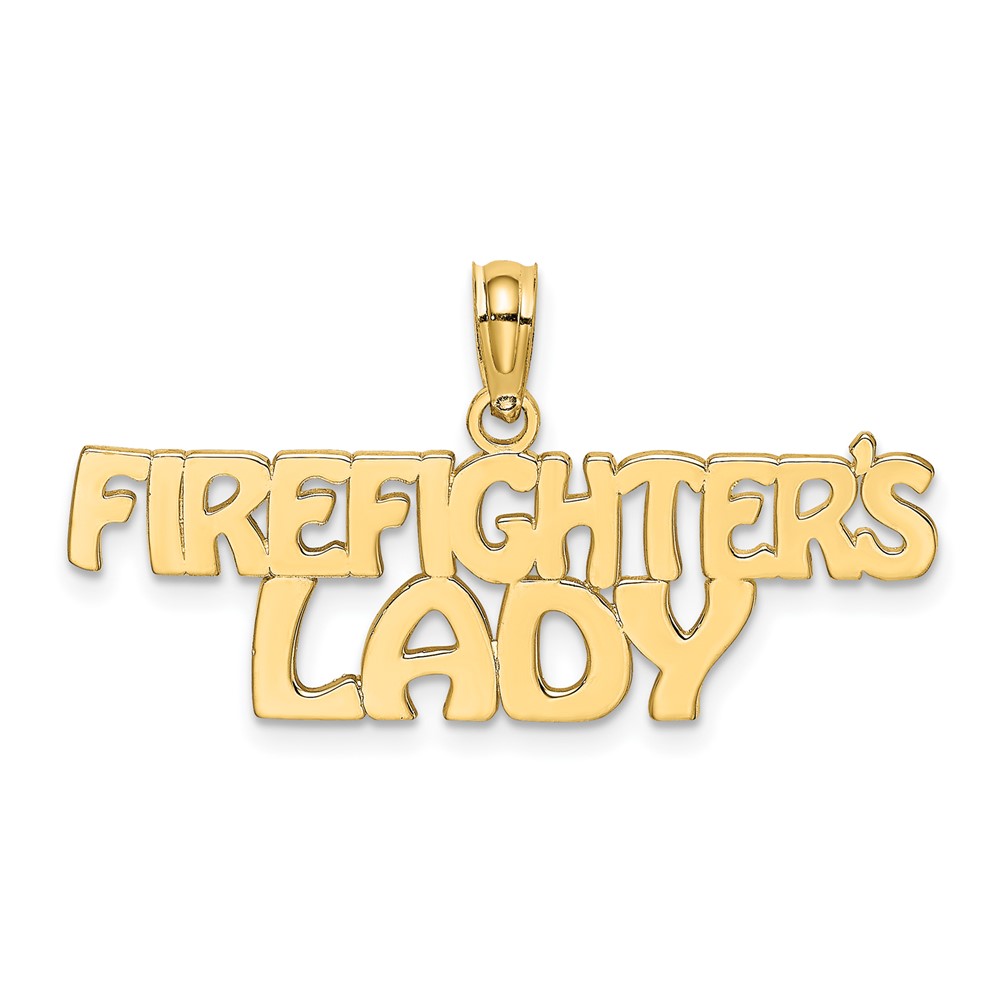 10K921.jpg 10k FIREFIGHTER'S LADY Charm - Image 1
