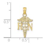 10K RN Caduceus Pendant - Image 4