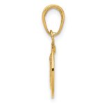 10K Saint Christopher Medal Charm - Image 2