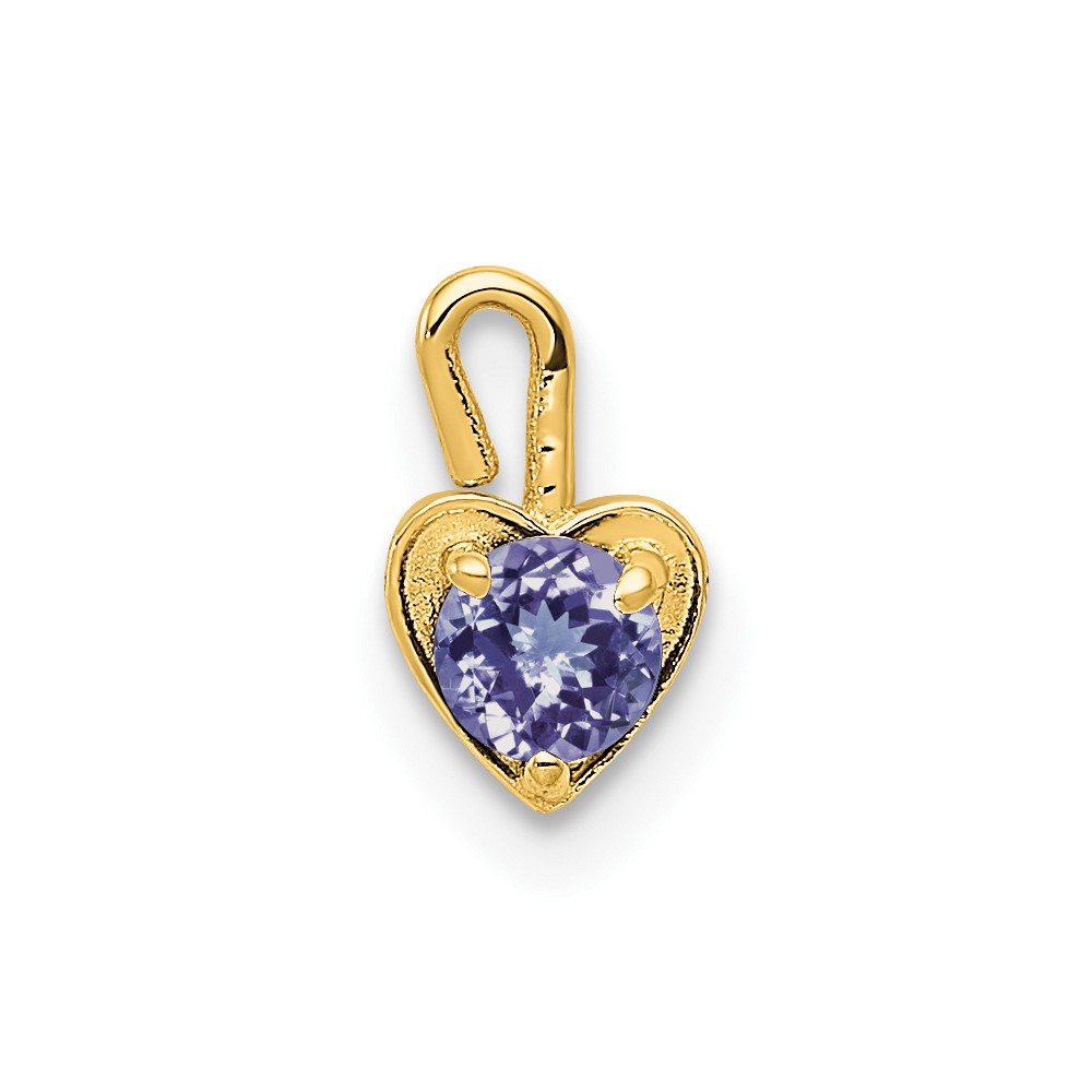 10M349.jpg 10ky June Synthetic Birthstone Heart Charm - Image 1