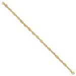 10k Gold Polished Fancy Bracelet - Image 2