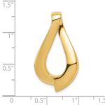 10K Fits up to 8mm Regular, 10mm Fancy Reversible Omega Slide - Image 4