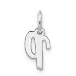 10kw Small Script Initial P Charm - Image 3