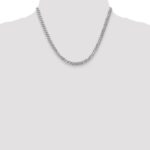 10k WG 5.75mm Flat Beveled Curb Chain - Image 4