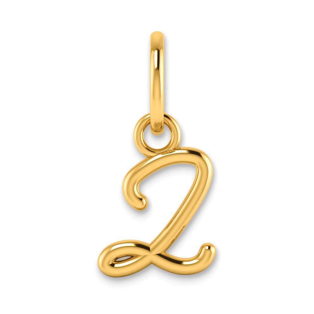 10XNA1305Y_Z.jpg 10KY Upper case Letter Z Initial Charm - Image 1