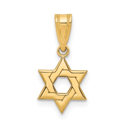 10k Star of David Pendant