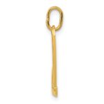 10k Yellow Gold Letter d Initial Charm - Image 2