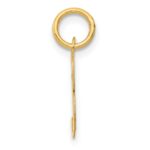 10K Small Fancy Script Initial B Charm - Image 2