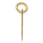 10K Small Fancy Script Initial H Charm - Image 2