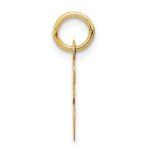 10k Small Script Initial E Charm - Image 2