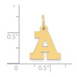 10k Small Block Initial A Charm - Image 3