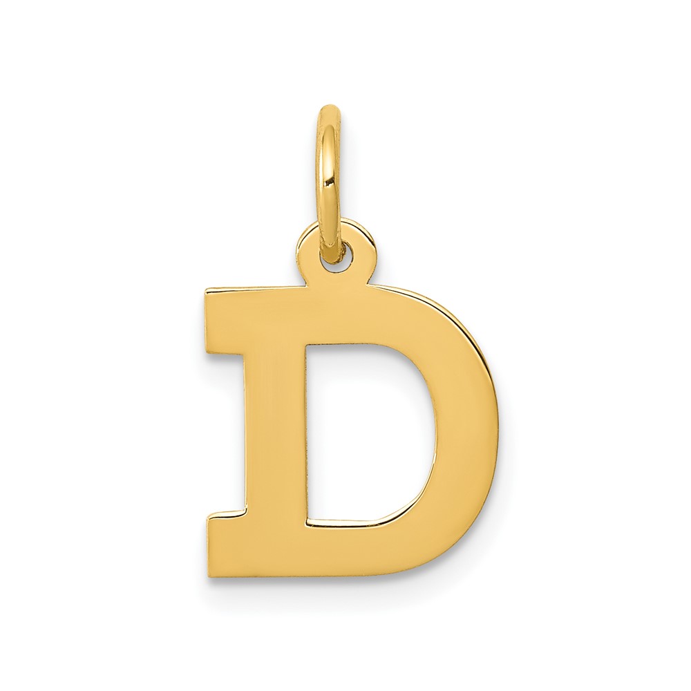 10YC664D.jpg 10k Small Block Initial D Charm - Image 1