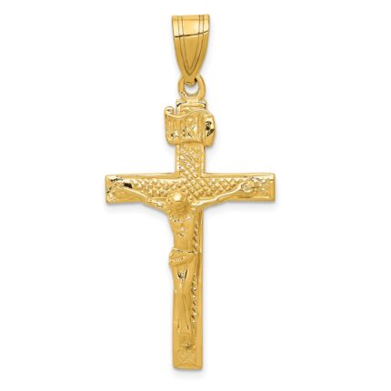 10k INRI Crucifix Pendant