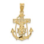 10k Mariners Cross Pendant - Image 4