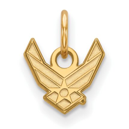 14k Gold LogoArt U.S. Air Force XS Pendant