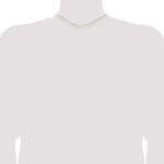 14K Carded .95mm Cable Rope with Spring Ring Clasp Chain - Image 4