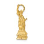 14k  3-D Statue Of Liberty Charm - Image 2